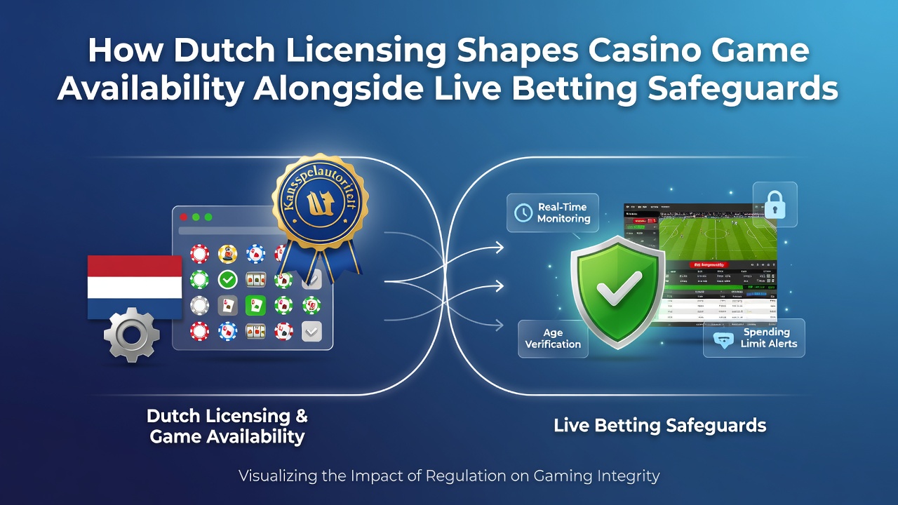 Overzicht van Nederlandse licentievoorwaarden voor casino spellen en live betting