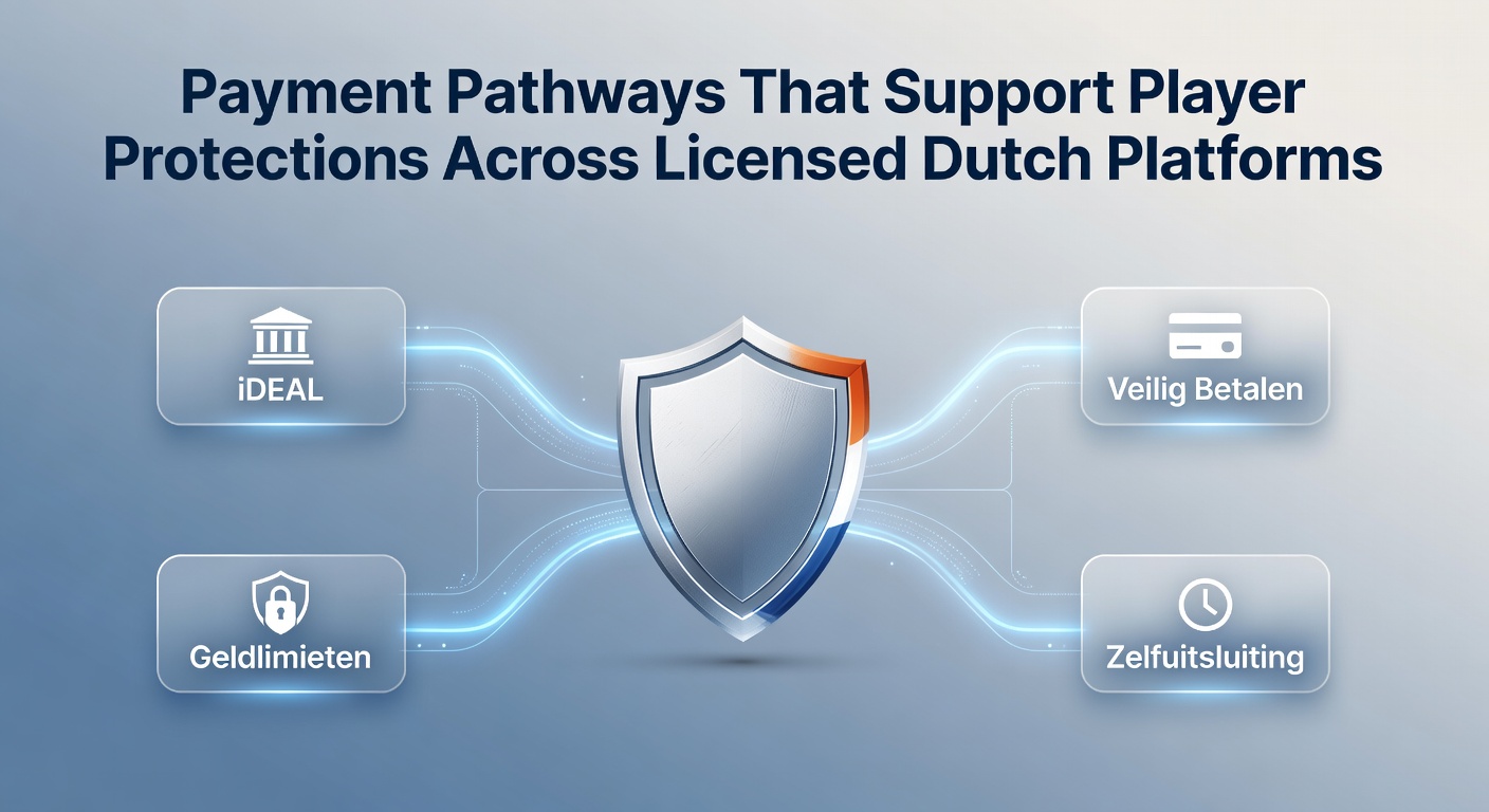 Overzicht van beveiligde betaalroutes op Nederlandse kansspelplatforms met licentie