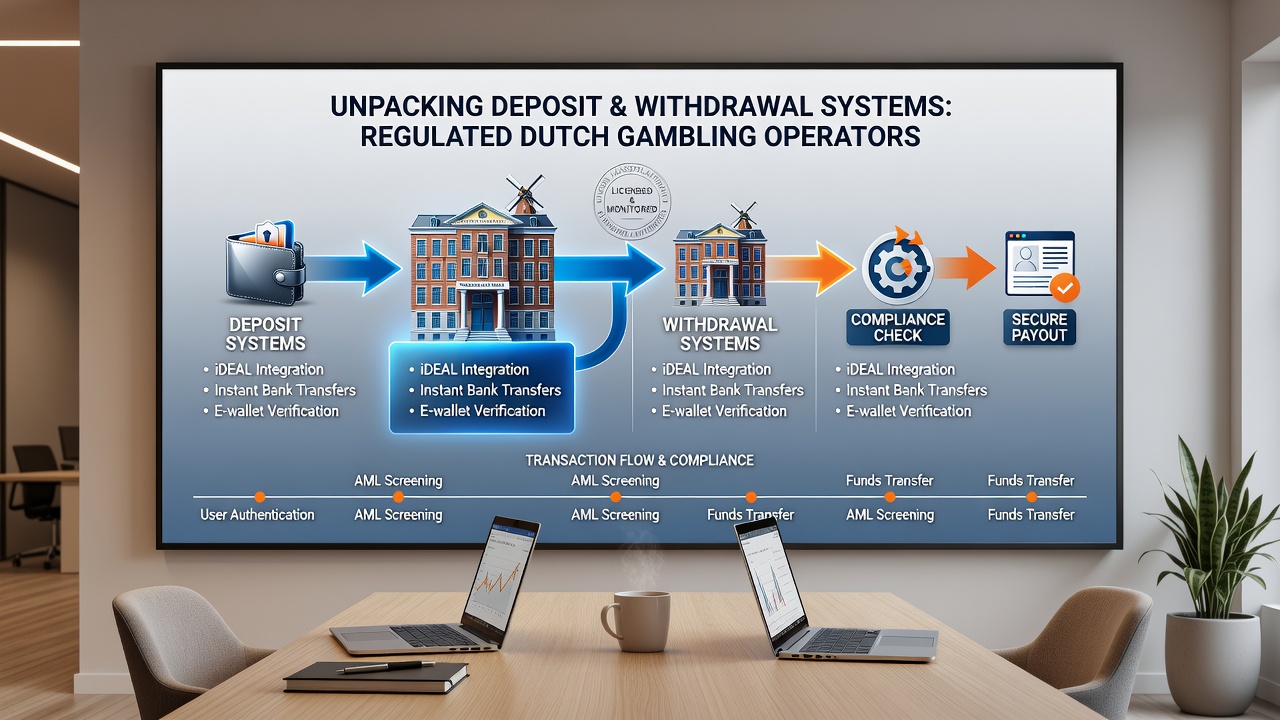 Processtappen voor uitbetalingen bij Nederlandse gokplatforms